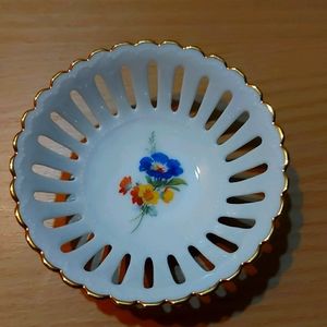 Vintage Weimar Porzellan German China Bowl